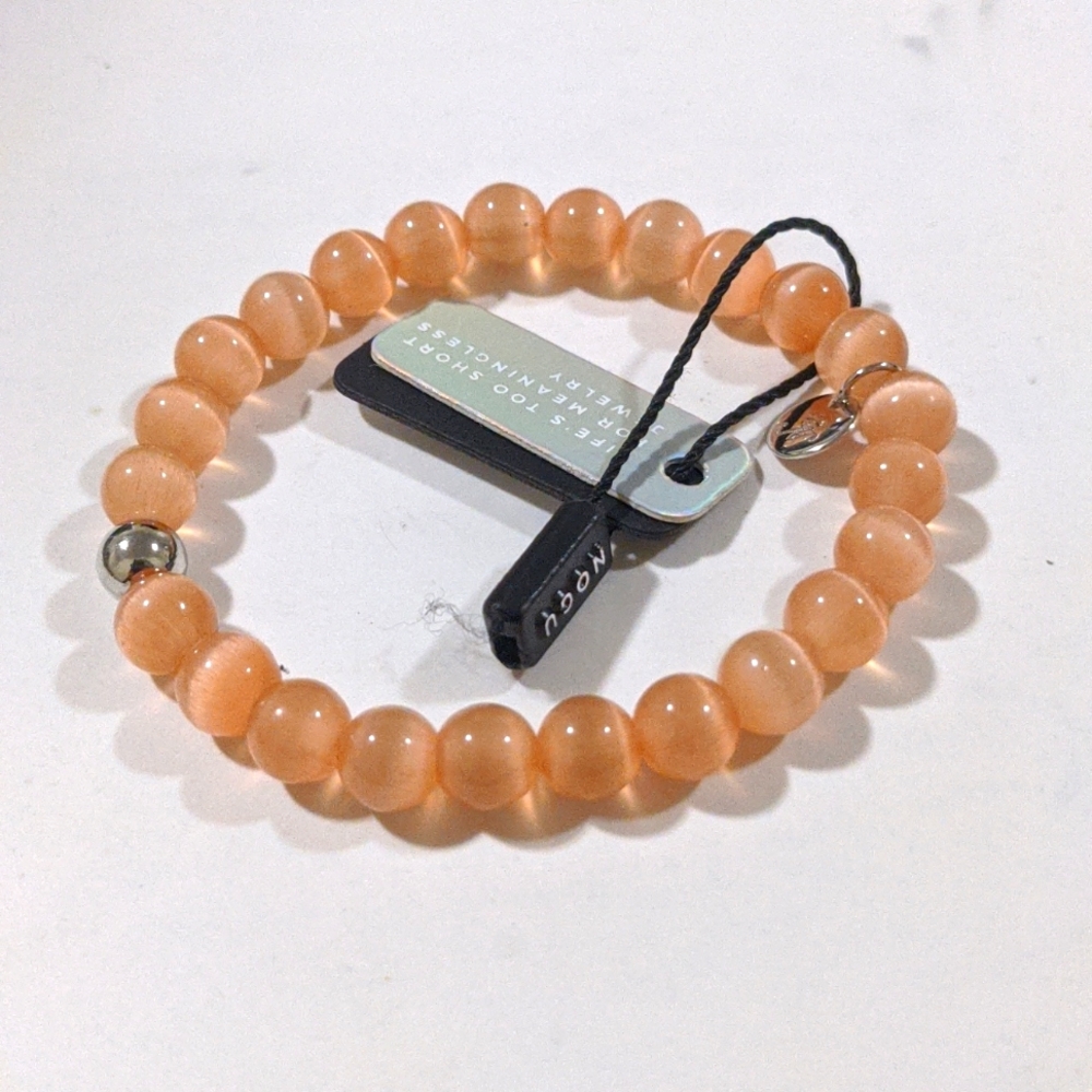 Nogu Pumpkin Cheshire Glass Bracelet